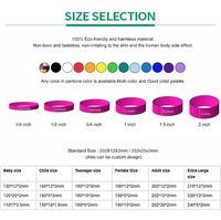Pulseras de Silicona con Logotipo Personalizado, Pulsera Delgada de Silicona con Logotipo Personalizado