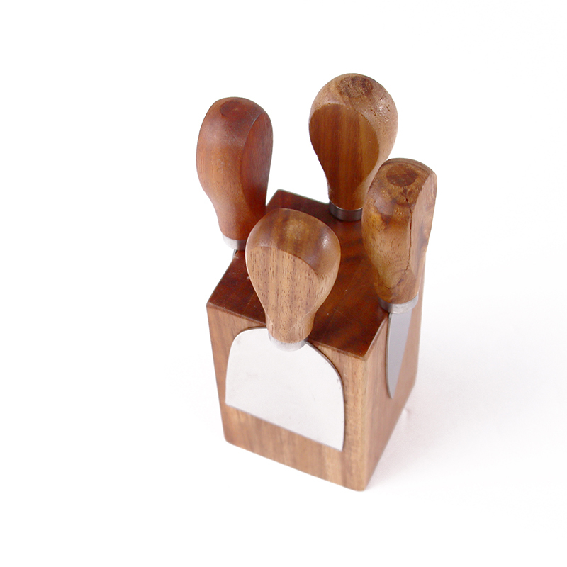 Wholesale Acacia Wood Cheese Knife with