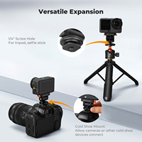 Support à griffe froide K&F Concept pour DJI Osmo Nano/Osmo Action 6, support magnétique rapide pour caméra d'action, adaptateur de trépied