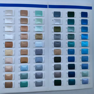 Tela satinada 100% poliéster brillante, varios colores, reciclada - Product Image 6