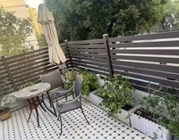 Clôture en acier inoxydable pour balcon, jardin, ferme, sécurité, protection, chantier, utilisation en construction, modélisation 3D, design écologique