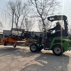 EVERUN Tro mesin panekhoflader elektrik, mesin Rader elektrik depan Mini 1T lengan panjang ditingkatkan ER08EH - Product Image 3