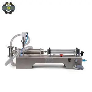 G1WY enhanced liquor beverage stainless steel filling machine single-head double-head pneumatic horizontal filling equipment