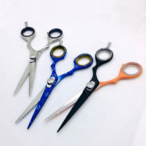 Ciseaux de coiffure professionnels ciseaux de coiffeur japonais ciseaux de coupe de cheveux Pakistan couleur personnalisée par Bahasa pro - Product Image 1