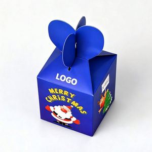 High Quality Customized Logo Wholesale Price Christmas <b>Paper</b> Foldable Drawer Gift Packaging Box for apple or Candy - Product Image 1