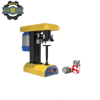 Machine de scellage de bouteilles pour animaux de compagnie de haute qualité Jiahe / Machine à sertir les conserves / Scelleuse de boîtes pour boîtes de conserve semi-automatique