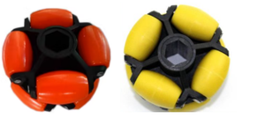 ZOTY2LH-70 Roda <span class=keywords><strong>Omni</strong></span> de Nylon Laranja <span class=keywords><strong>70mm</strong></span> OD Leve para Mobilidade Robótica Rodas de Transporte de Pedra - Product Image 5