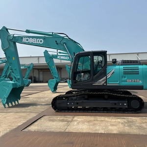 Excavatrice d'occasion Kobelco SK210 SK200 SK350 21 tonnes d'origine japonaise, moteur d'origine, engrenage et pompe de seconde main, modèle 2022 - Product Image 2