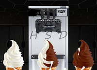 Distributeur de crème glacée molle professionnel 1 tête en acier inoxydable pour la production de yogourt glacé – Performance fiable