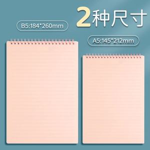 สมุดโน้ตสันห่วงลายจุดน่ารักขนาดเล็ก A4 ปกหิน พร้อมโลโก้ สำหรับเด็ก - Product Image 4