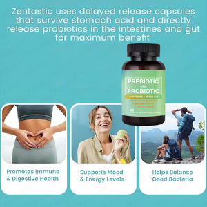 OEM Prebiotica Probiotica 60 Vegan Capsules 16 Stammen 50 Miljard CFU's Voedingssupplement Cranberry Fruit Extract - Product Image 3