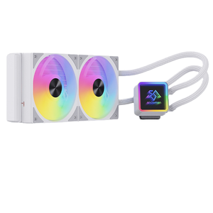 Enfriador Líquido para Juegos Hurricane Beast de 120/<span class=keywords><strong>240</strong></span>/360 mm de Varios Tamaños |   Ventilador de Refrigeración por Agua de Alta Velocidad y Bajo Ruido con Pantalla - Product Image 4