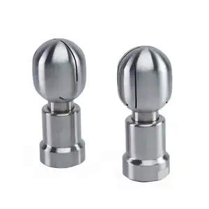 Vệ Sinh Cấp Thực Phẩm Trong Suốt Đánh Bóng Nội Bộ Threaded Quay Làm Sạch Bóng Quay Xe Tăng Làm Sạch Bóng