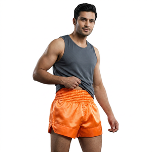High Quality Martial Arts Wear Muay Thai Shorts Sportswear Muay Thai Shorts Boxing Unisex Fighting Gym Muay Thai Shorts For Men - Product Image 1