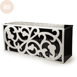 Luxury High <strong>bar</strong> Counter <strong>Table</strong> Modern Wedding Event Gold Stainless Steel and White Glass Top <strong>Tall</strong> <strong>bar</strong> <strong>Table</strong> Counter - Product Image 2