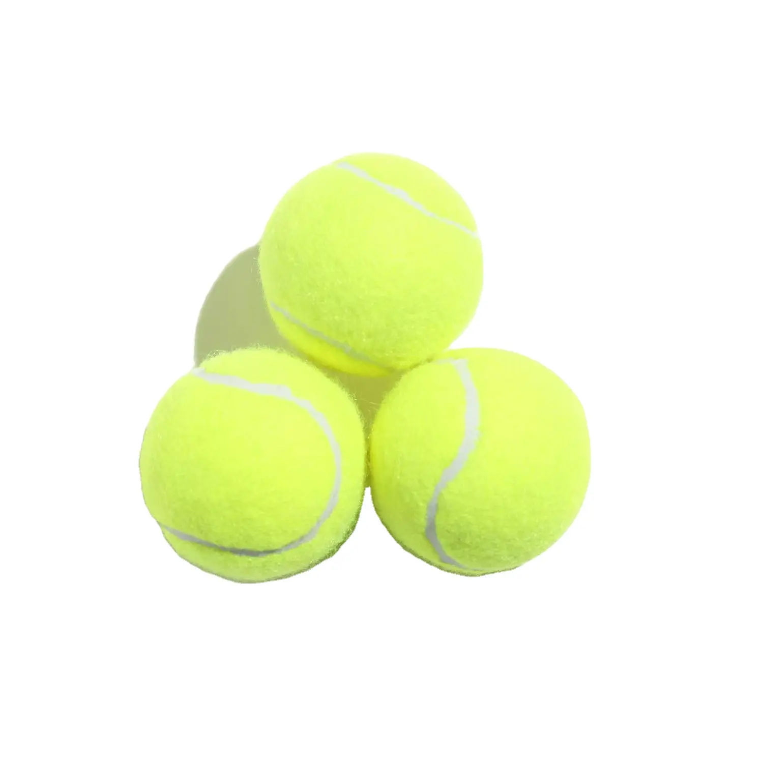 Hoge Kwaliteit Fabriek Prijs Gepersonaliseerde Desgin Logo Tennis Training Bal Met Concurrerende Hoge Elastische Tennis