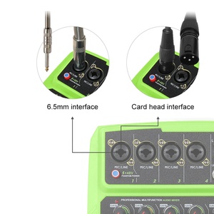 New PROFESSIONAL products 6 Channel bluetooth audio digital mixer - Product Image 4