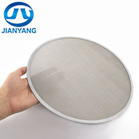 Cakram Filter berlubang baja tahan karat 304 316 Diameter 5 10 20 30cm terlaris untuk perawatan air