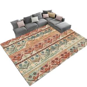 พรมปูพื้นลายเรขาคณิตทันสมัย วานซินหลง รูปทรงสี่เหลี่ยมผืนผ้า ผลิตจากกำมะหยี่คริสตัล กันลื่น เหมาะสำหรับห้องนั่งเล่น ขนาด 80x120 ซม. - Product Image 3