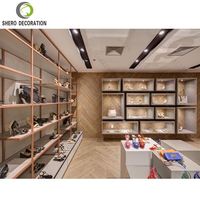 Vente en gros de chaussures de présentation d'intégration d'usine Étagère de présentation de magasin de conception Étagère de vitrine Magasin de détail