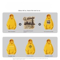 Sweats à capuche unisexe de haute qualité avec impression à la demande Sweats à capuche surdimensionnés pour hommes Sweats à capuche en molleton de coton pour hommes