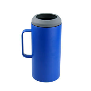 Nouveaux produits personnalisés refroidisseur de bouteilles de vin à double paroi isolé avec poignée et couvercle - Product Image 5