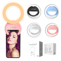 Anneau lumineux Led à 3 Modes de couleur, 500 mA, pour téléphone, appareil photo à clipser, Selfie