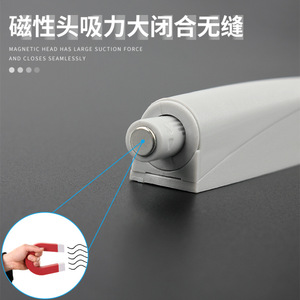 Cabinet Door <b>Rebound</b> Device 008 ABS Plastic Non-Detachable Door Mount Modern Simple Style - Product Image 4
