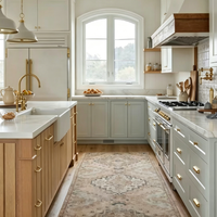 Meubles de cuisine sur mesure blancs style Shaker, ensemble complet, modernes et classiques, pour toute la maison – Offre spéciale USA