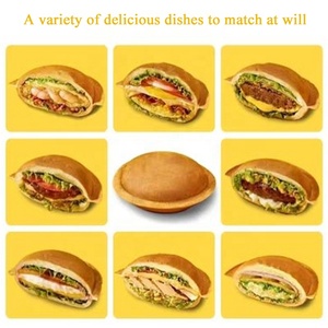 Máquina eléctrica para hacer helados, gofres, hamburguesas, máquina para hacer helados, Panini, prensa para sándwich - Product Image 6