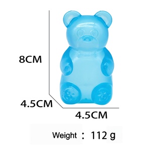 Giocattoli Sensoriali Antistress a Lenta Risalita 2026: Palla Antistress Quadrata a Forma di Orsetto in Maltose per Bambini e Bambine con <span class=keywords><strong>Autismo</strong></span> - Product Image 4
