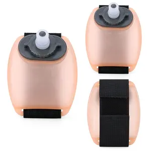 Sport Outdoor Sport Portable Silicone Water Bottle Flask Wrist Kettle Running Riding Fitness Climbing Hydration Pack Camping Hiking