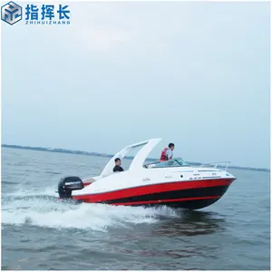 140 HorsePower sports yacht high-speed boat fiberglass steel yacht fiberglass patrol boat