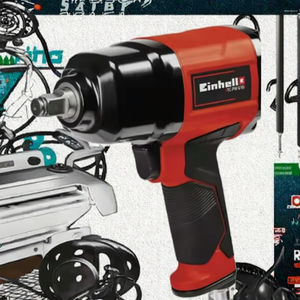 EINHELL - 4138960 TC-PW 610 - 공압 임팩트 렌치 610Nm - EAN 4006825639971 에어 임팩트 렌치