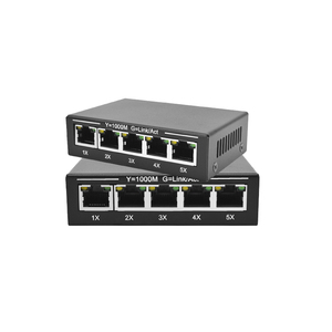 Guangte Gigabit 5-port <b>Ethernet</b> <b>Switch</b> Desktop Mount Outdoor Networking Fiber <b>Switch</b> - Product Image 2