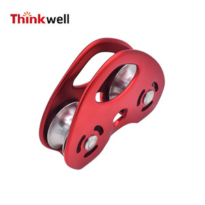 รอกอลูมิเนียมรูปหัวใจแบบสองร่อง ยี่ห้อ Thinkwell สำหรับงานก่อสร้าง กู้ภัยกลางแจ้ง แบบกำหนดเองได้ - Product Image 3