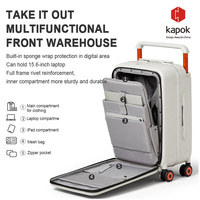 Mixi Luxe Dernière Conception Valise à Roues Silencieuses en PC pour Affaires Voyage Ensemble de Bagages Multifonctionnel