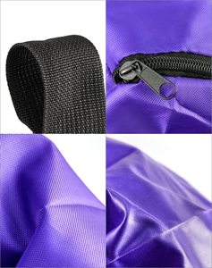 Muestra gratuita: Bolsa de heno para caballos de gran capacidad, comedero lento para pacas de heno, bolsa colgante con correa ajustable para alimentos. - Product Image 3