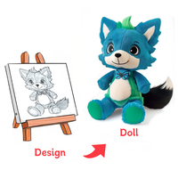 Peluche douce personnalisée pour petits animaux Jouet pingouin pour bébé Jouet en peluche Poupée pingouin Cadeau pour enfants