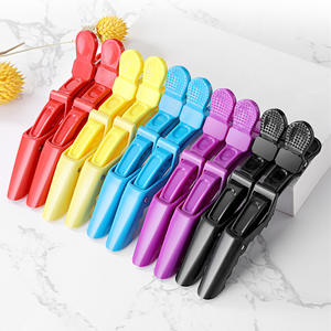 Pinza de Pelo Profesional de <span class=keywords><strong>Cocodrilo</strong></span> Mate para Peluquería, Multiusos para Salón - Product Image 1