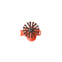 Tête de sprinkler automatique professionnelle avec bouclier, équipement et accessoires de lutte contre l'incendie, directement de l'usine