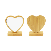 Marco de Fotos de Bambú Moderno y Simple, para Escritorio, Regalo Conmemorativo para Padres e Hijos, Regalo para Parejas, DIY Térmico