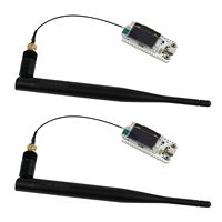 Tarjeta de Desarrollo Heltec LoRa32 V3, LoRa 32 SX1262 ESP32-S3 Wifi BLE con Antena Macho de 5DBi para Meshtastic