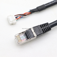 Cat5e UTP RJ45 8P8C konektor laki-laki ke ZPDR-10V-S 1.5-10PIN kabel jaringan Starlink kabel komunikasi