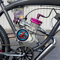 ZTMoto 85R - Kit de Motor para Bicicleta Motorizada de 2 Tiempos con Diámetro de 52 mm - Motor de Bicicleta de 2 Tiempos de 85 cc Real
