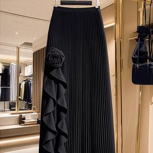 Vente en gros <span class=keywords><strong>de</strong></span> robe blanche taille haute <span class=keywords><strong>demi</strong></span>-jupe pour femmes version coréenne jupe pour femmes robe jupe tenue décontractée professionnelle - Product Image 5