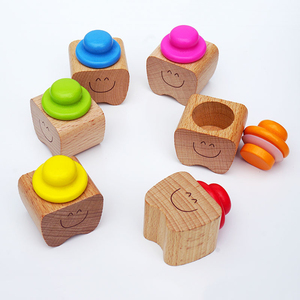 Boîte <span class=keywords><strong>de</strong></span> rangement pour dents en bois multicolores, boîte mignonne en forme <span class=keywords><strong>de</strong></span> <span class=keywords><strong>dent</strong></span> avec visage souriant pour la collection des premières dents <span class=keywords><strong>de</strong></span> <span class=keywords><strong>lait</strong></span> des nouveau-nés et des enfants - Product Image 1