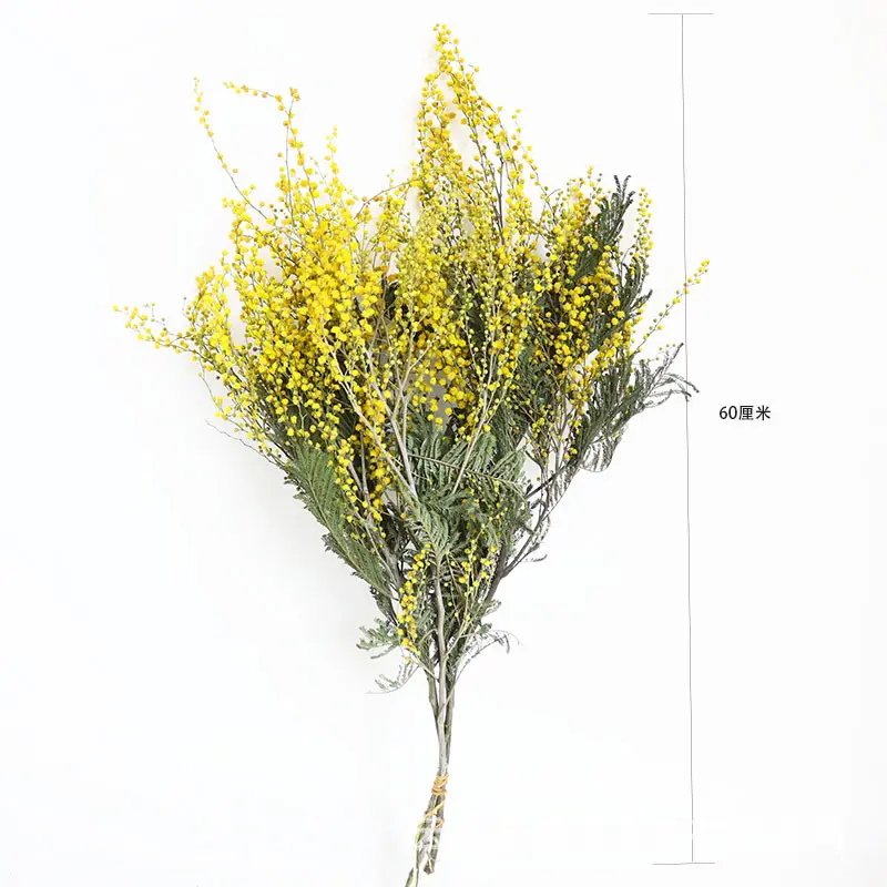Dried Greenery Stems Rosemary Magnolia Stems Faux real natural Plants for Outdoor Indoor Garden Home decoration