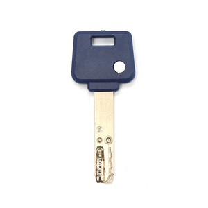 Euro xi lanh khóa chống trộm rắn rãnh trên Key tương tác Lỗ mộng cửa khóa xi lanh Brass xi lanh khóa - Product Image 2
