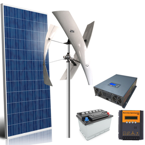 ระบบพลังงานไฮบริดพลังงานลมและพลังงานแสงอาทิตย์แบบขายส่ง 5KW ระบบสำรองไฟบ้านแบบออฟกริด ระบบกักเก็บพลังงานติดผนัง สำหรับใช้งานกลางแจ้ง WON-H05 ขายส่งระบบพลังงานลมและพลังงานแสงอาทิตย์ H - Product Image 5